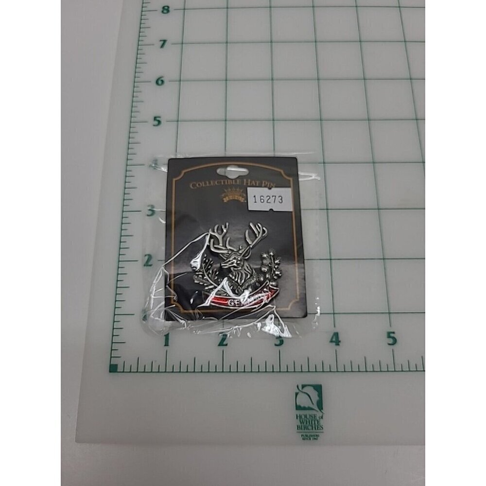 Collectible Hat Pin Germany Stag European Heritage Gifts New in Package - Picture 3 of 3